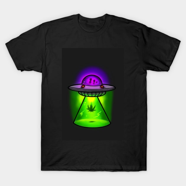 UFO T-Shirt by Dopedealer3
